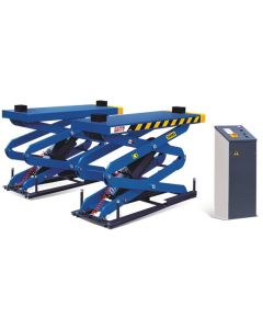 ELEVADOR DE TIJERA PARA MECÁNICA RÁPIDA 3.5 TON. (BAJO PISO) CARPIT